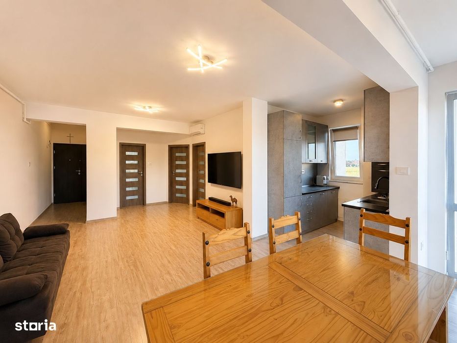 Apartament cu 3 camere - Bloc nou - Mobilat si utilat — fotografia 3