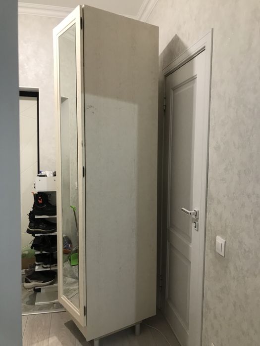 Бесплатно отдам односворчатый шкаф б/у