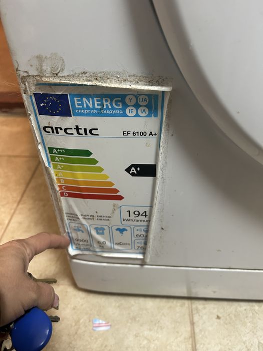 Masina de spalat rufe Arctic EF 6100 A+ 1000RPM