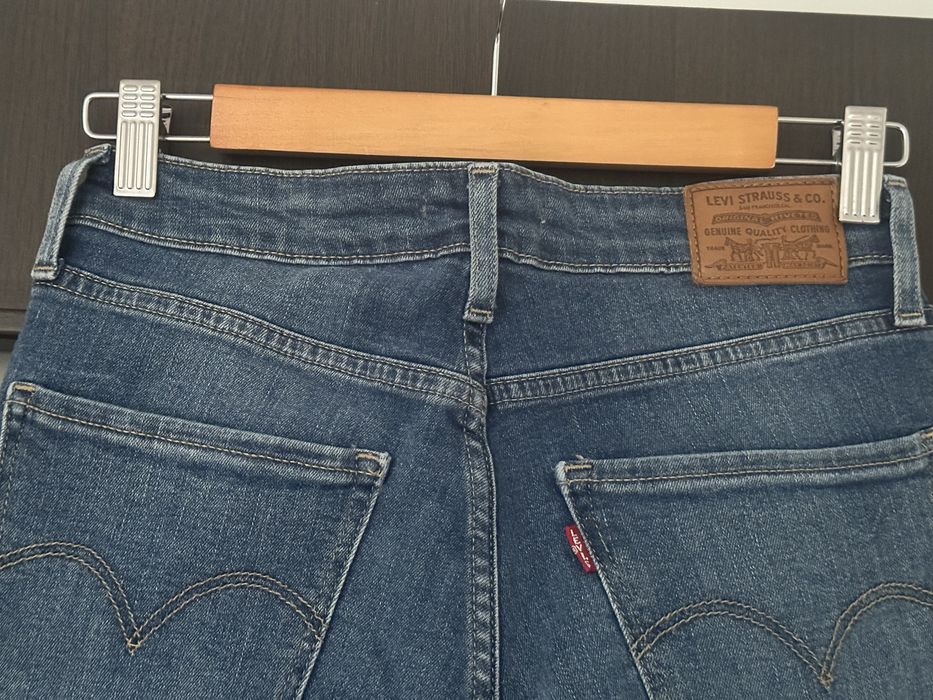 Blugi Levi's Skinny cu talie inalta,marimea 27