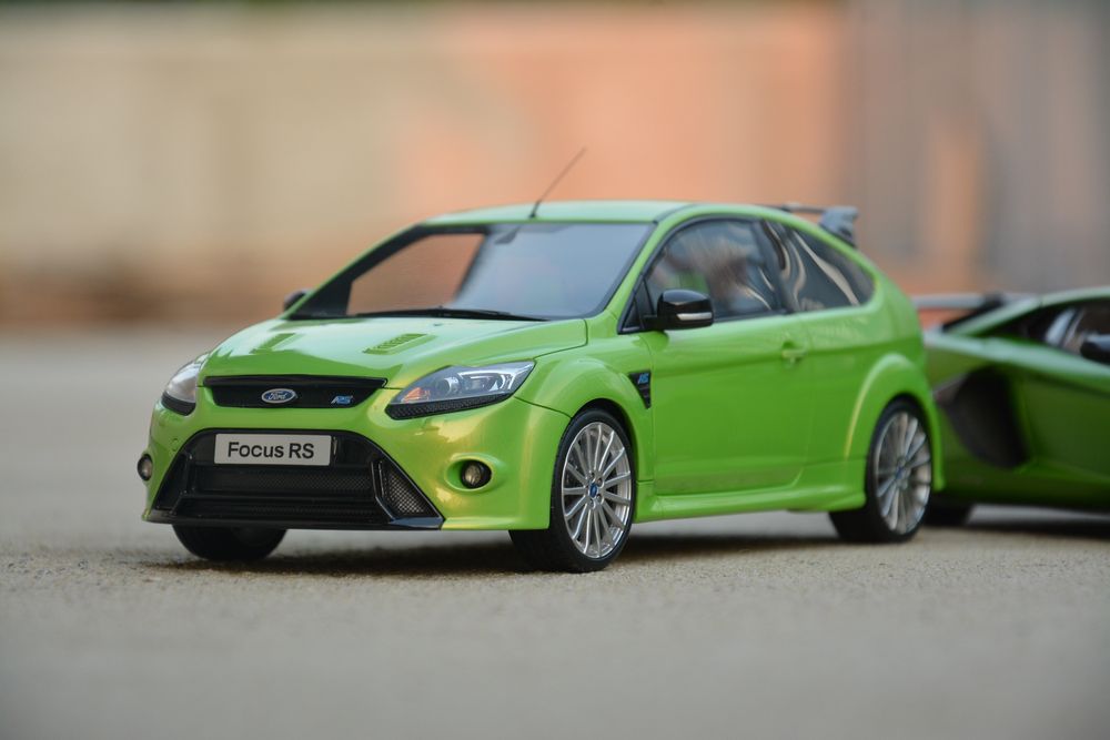 Macheta auto 1 18 Ford Focus RS , Otto , nu autoart , gtspirit , bbr