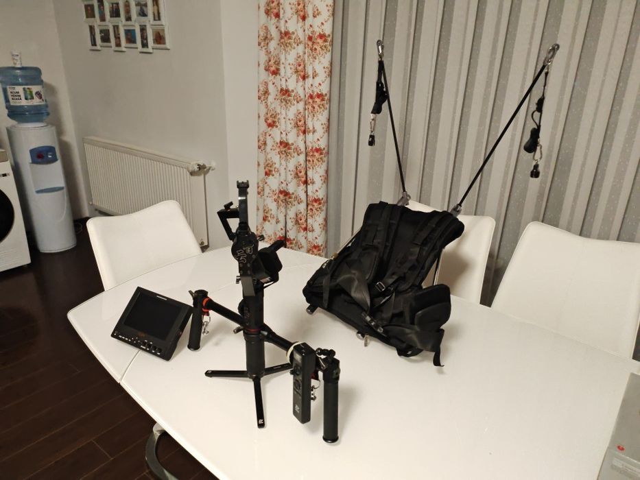 Sistem stabilizare Gimbal Crane 2 + ham+monitor+accesorii