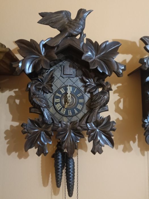 Ceas de perete cu pendul model olandez Wuba