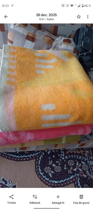 Vînd påturi lînă