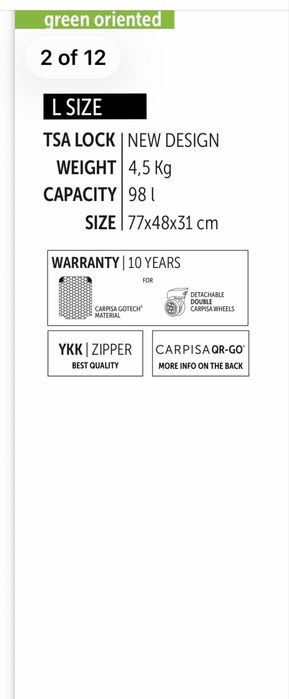 куфар Carpisa GoTech Plus A505