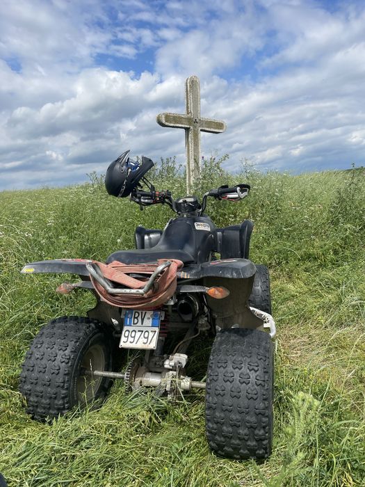 Atv loncin 300(ambreaj lipsa)la schimb pe un motocross sau 4000 lei
