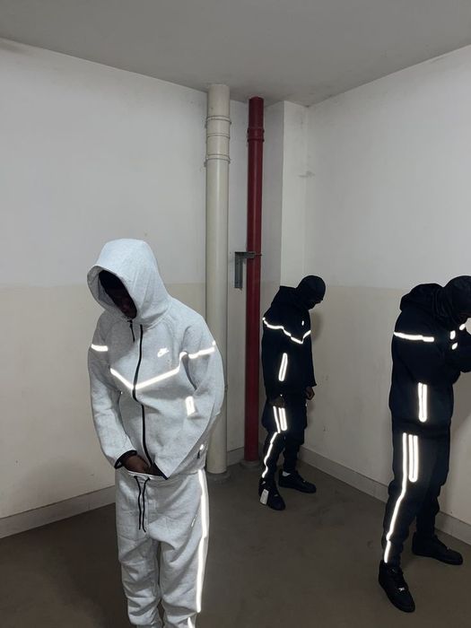 Nike tech fleece reflective костюм