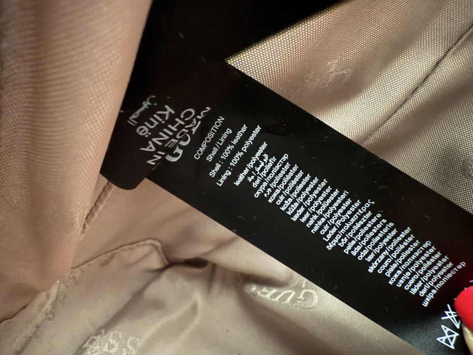 Geanta rosie Guesse Luxe din piele