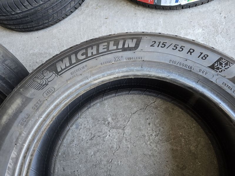 215/55/18 MICHELIN 4бр