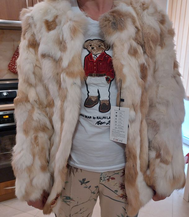 Палто заек и елек лисица