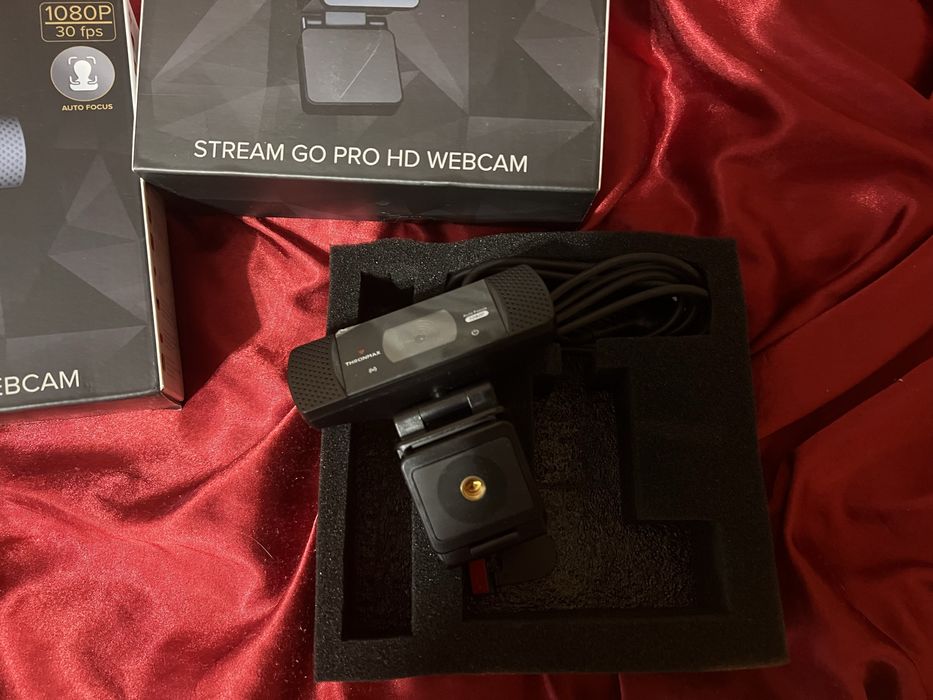 2x THORNMAX Stream Go Pro 1080p 30fps WebCam с автофокус и микрофон