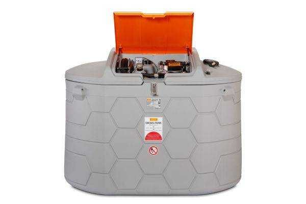 Rezervor motorina 3500 litri cu pompa electrica si capac rabatabil