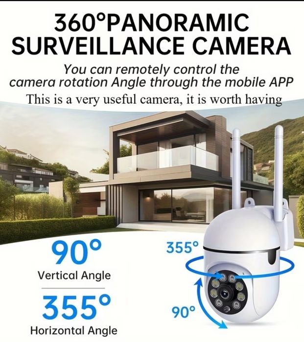Wi-fi смарт камера 1080p