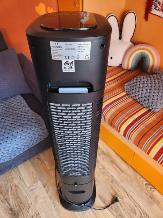 Polar Tower Smart 7 л 330 m³/ч Охладител на въздух черен  Klarstein