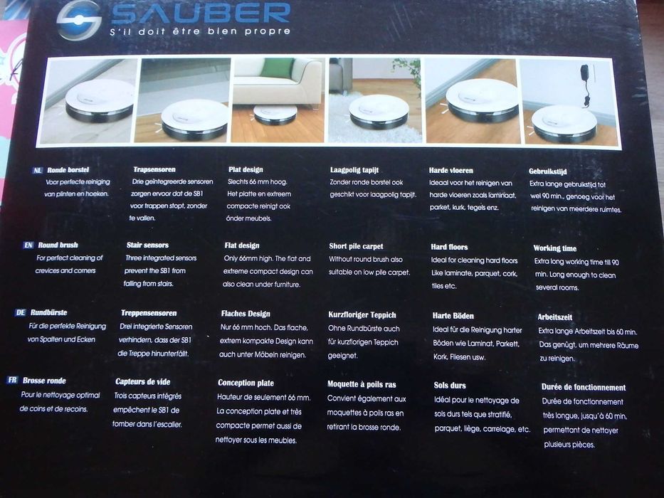 Робот прахосъбирачка  SAUBER SB1