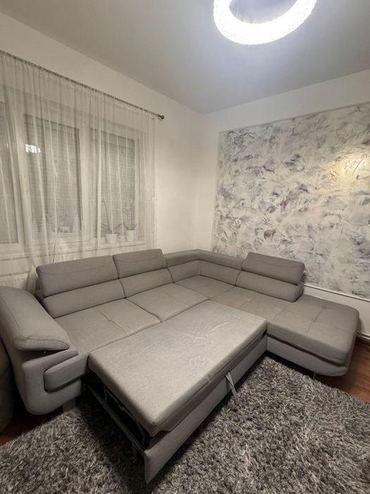 Coltar  modern , gri, extensibil 275*225*100