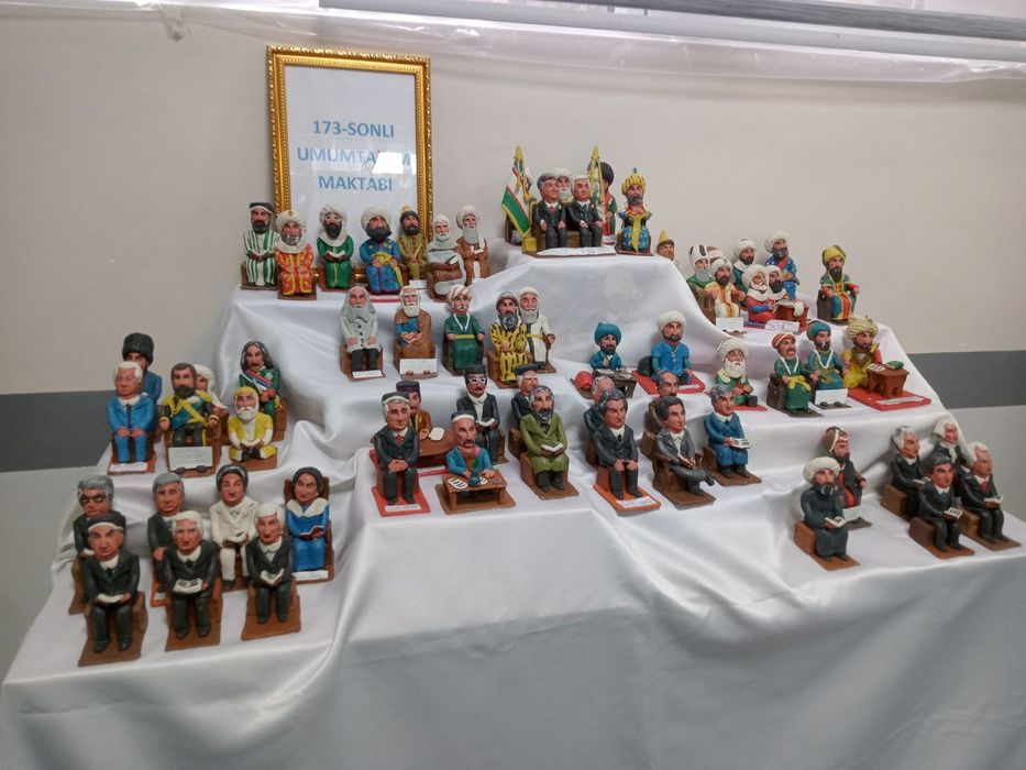 Haykallar Gamma plastillindan 60 gradusgacham erimaydi