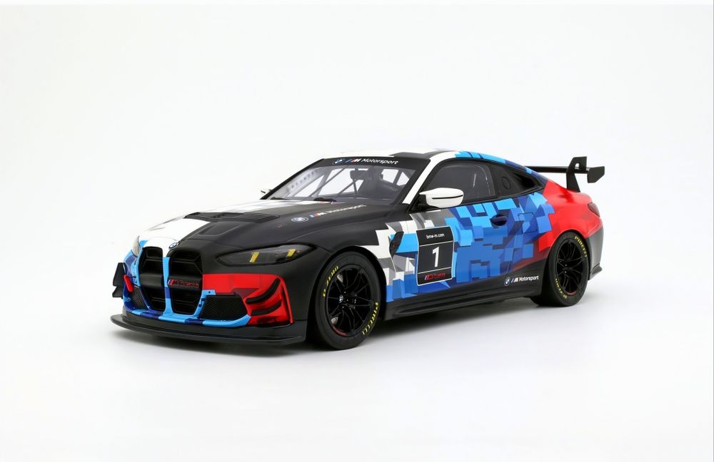 Macheta BMW M4 GT4 2024 la scara 1:18 Otto