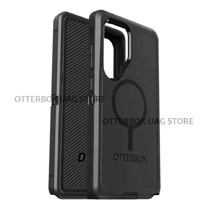 Оригинален удароустойчив каучуков  калъф Otterbox за Samsung S25 ULTRA черен