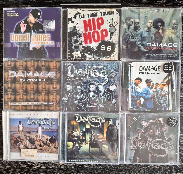Hip Hop, R&B сингли за колекционери от Usher, TLC, Naughty by Nature, En Vouge, GUY, Twista, Eternal, Eric Benet, Horace Brown, Zhane, MN8 и още ...