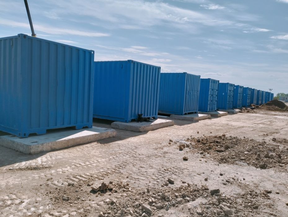 Вахтовый поселок из контейнеров