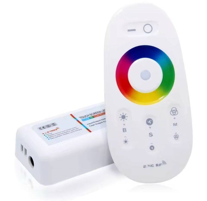 Controller Banda LED RGB Wirelles cu Touchscreen 2.4G