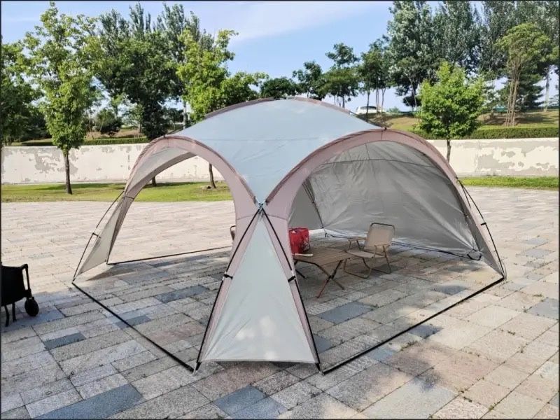 Уличный шатер-тент для отдыха и пикника 420×420×240 см  удобно