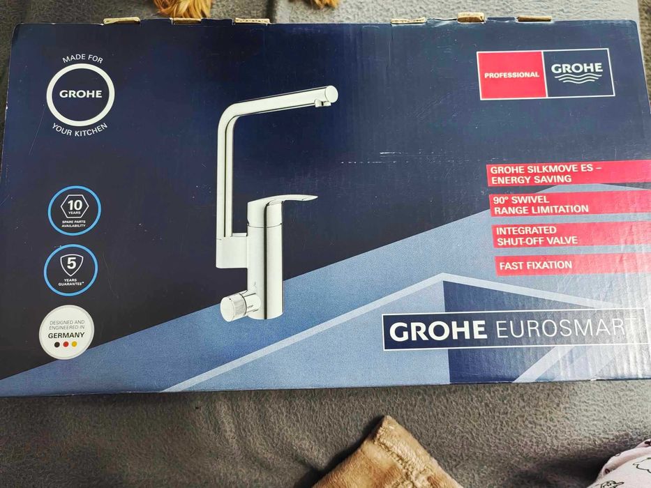 Смесител за кухня GROHE EUROSMART 31787001 Висок клас