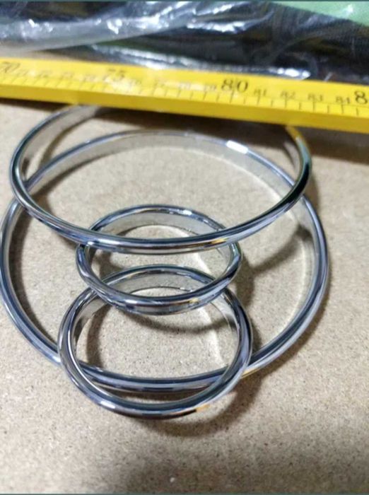 Set accesorii auto: inele bord, lumini ambientale, emblema, tweeter