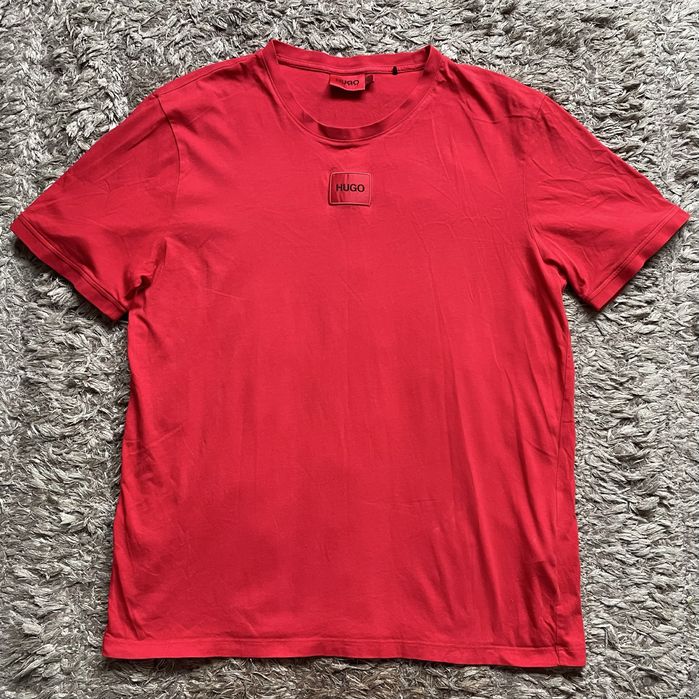 Tricou original rosu L Hugo