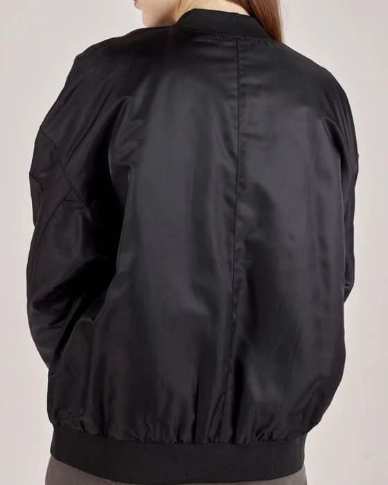 Бомбер,чёрный Selfie