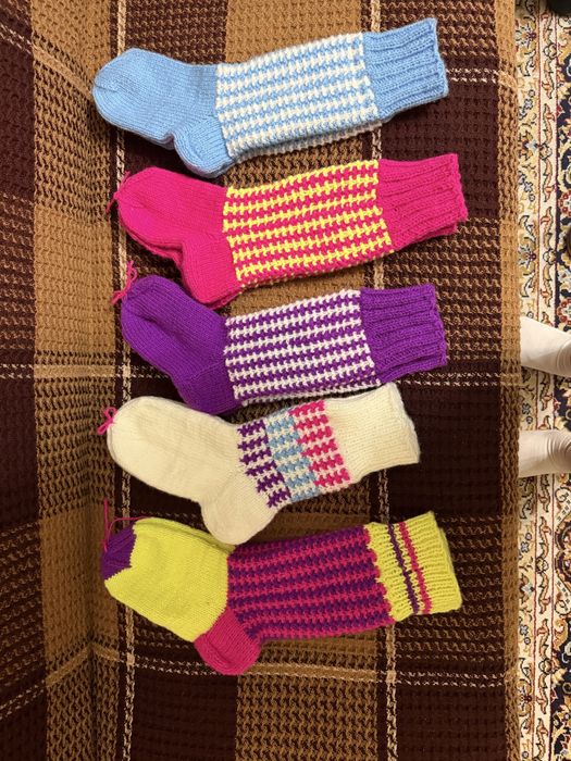 Носки, гетры вязанные