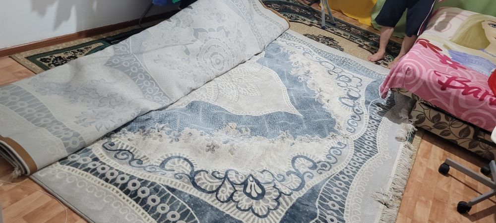 Большой ковёр, бирюза