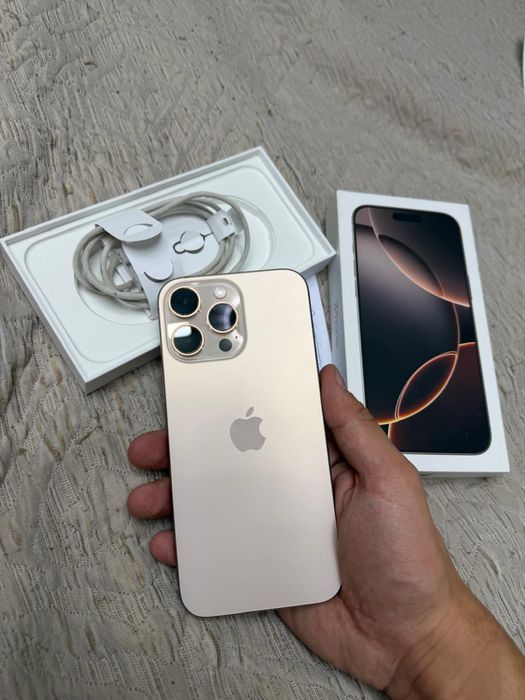 Продаю IPHONE 16 pro max 512gb в идеальном состояний