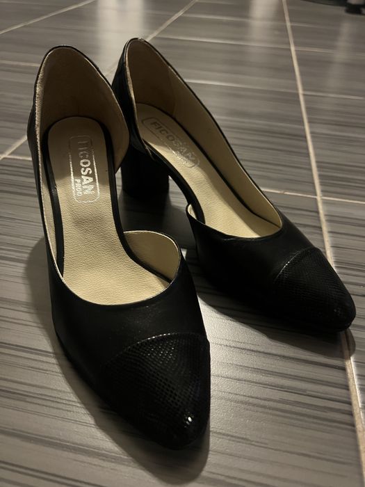 Pantofi piele naturala