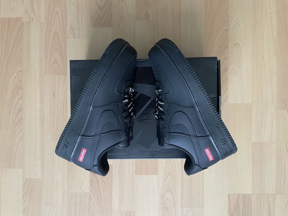 Nike Air Force 1 Supreme Negru
