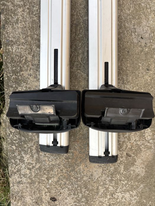 Bare portbagaj Thule wingbar, prinderi rapid system si kit skoda rapid