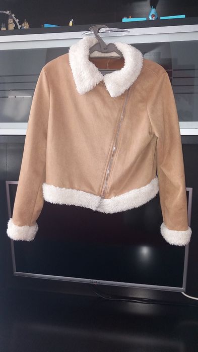 Pantaloni elastici imitație piele + Tunica mar.S