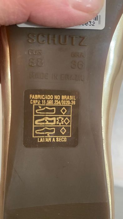 Pantofi piele la uita Schutz, 38