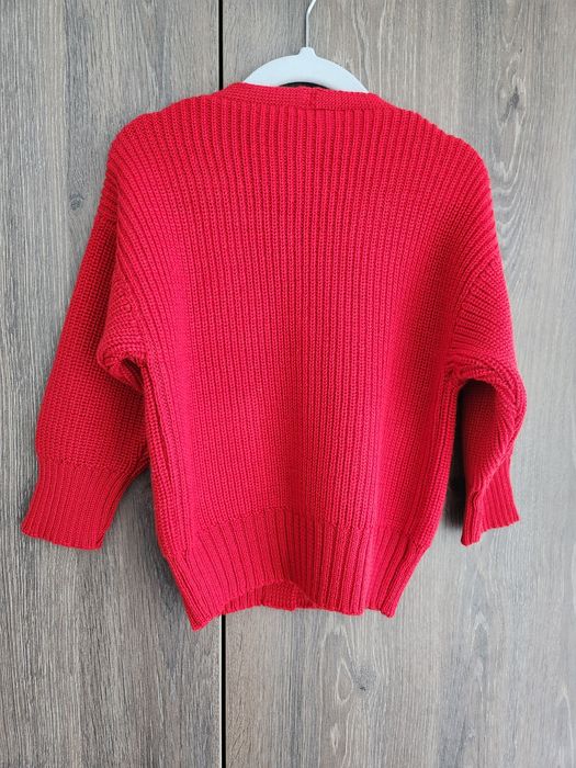 Compleu copii lana 100% pantaloni si pulover marime 86/92