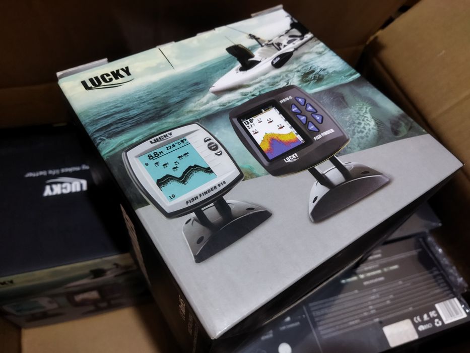 Эхолот для карпового кораблика. Беспроводной 500 метров. Fish finder.