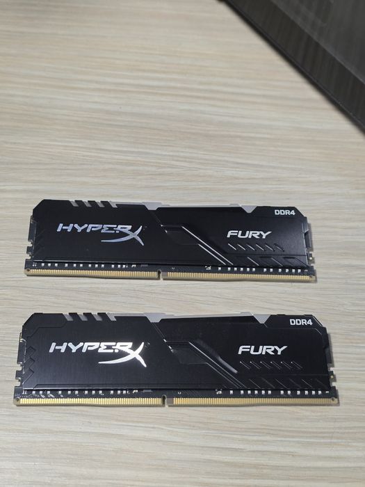 Kit DDR4 HyperX Fury RGB 16GB 3200MHz