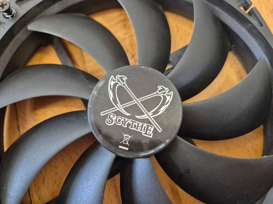 2x ventilatoare Scythe Slipstream 140mm PWM+VR (potentiometru)