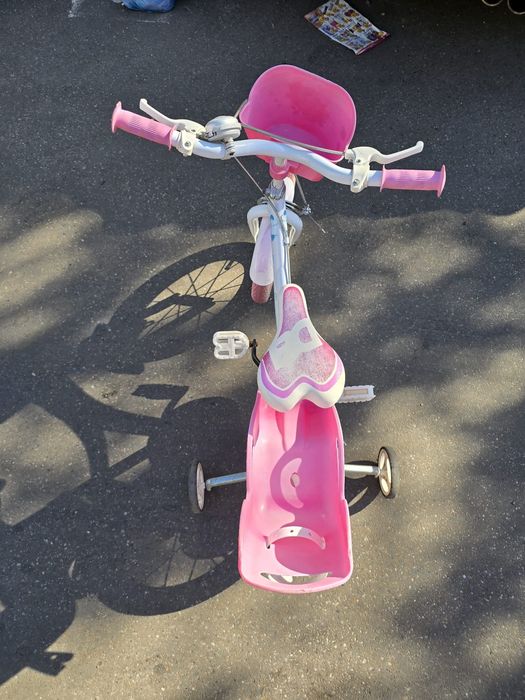 Bicicleta fetita Dino Bikers 3 -4 ani