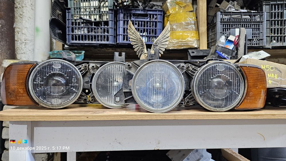 Фары на бмв е34 хелла