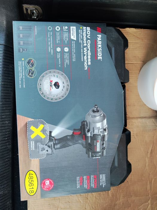 Vand masina de impact Parkside Performance 1898N noua.