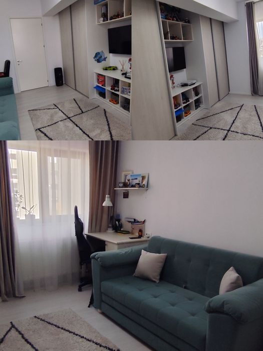 Apartament 2 camere Vișan, bloc 2022, utilat mobilat, 68 mp