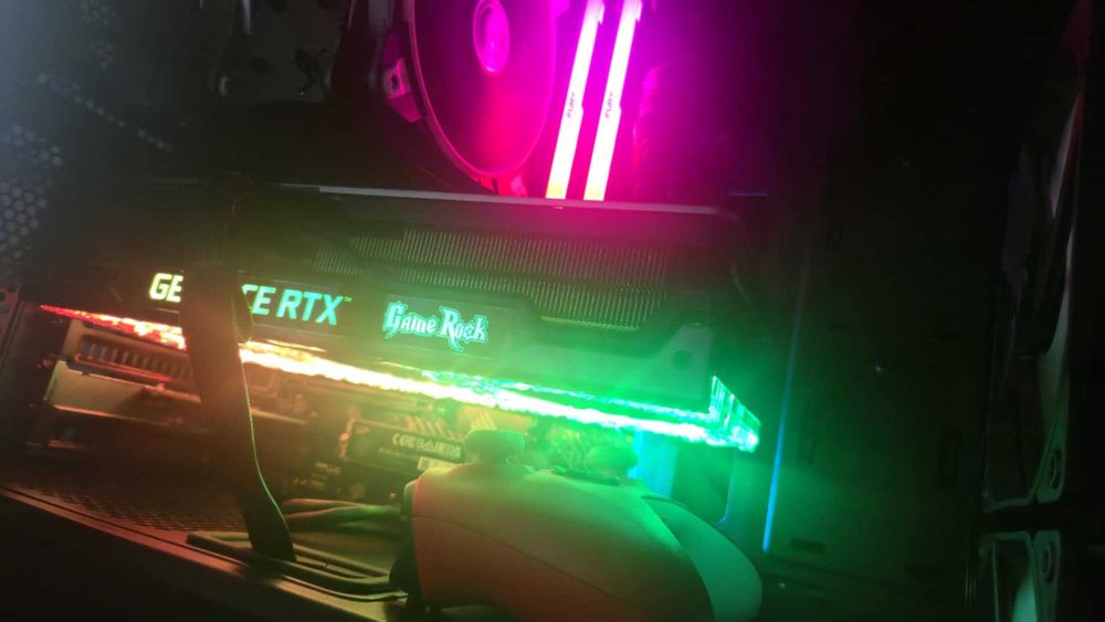 Видео Карта RTX 3070 TI Palit Game Rock