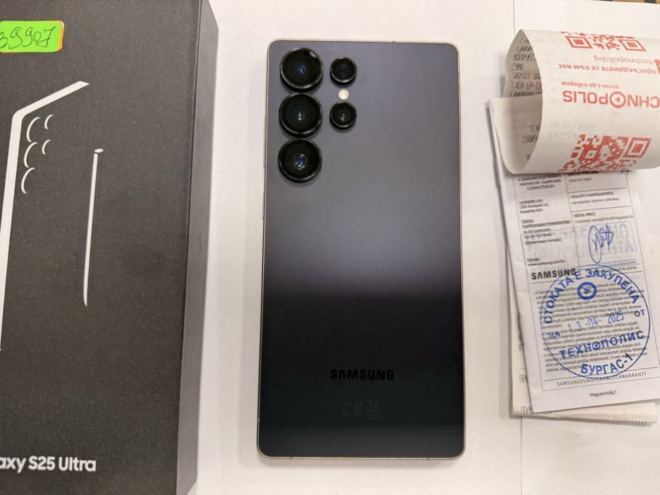 Samsaung galaxy S 25 ultra с гаранция