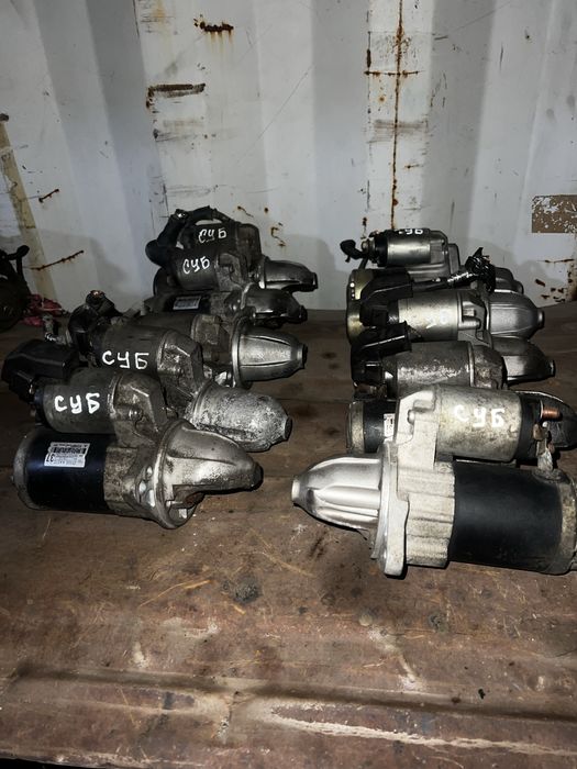 Запчасти субару двигатель стартер генератор гур EJ20 EZ30 FB20